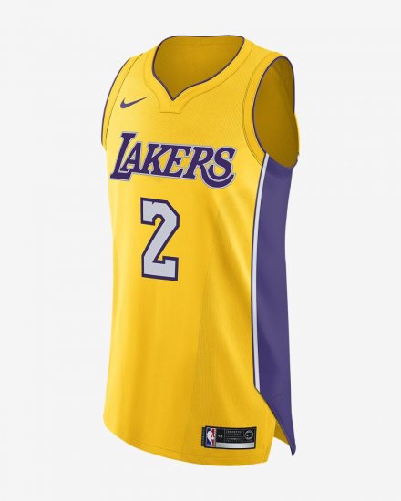 Lonzo Ball Icon Edition Authentic (Los Angeles Lakers) | Amarillo - Click Image to Close