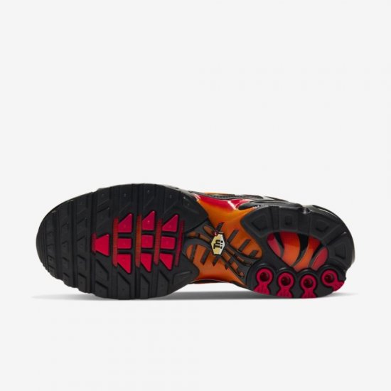 Nike Air Max Plus | Black / Light Smoke Grey / University Red / Magma Orange - Click Image to Close