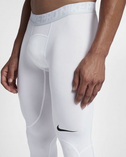 Nike Pro | White / Pure Platinum / Black - Click Image to Close