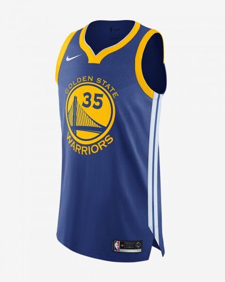 Kevin Durant Icon Edition Authentic (Golden State Warriors) | Rush Blue - Click Image to Close