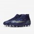 Nike Jr. Mercurial Superfly 7 Club MDS MG | Blue Void / White / Black / Metallic Silver