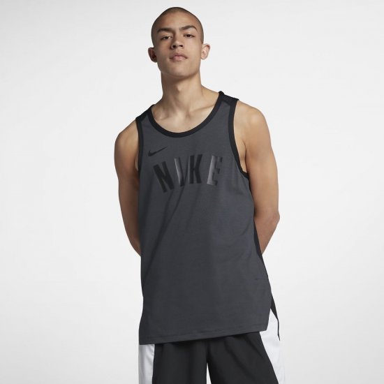 Nike Dri-FIT Hyper Elite | Anthracite / Black / Black - Click Image to Close