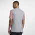 Nike Dri-FIT Pique Stripe | Wolf Grey / Rush Coral / Wolf Grey