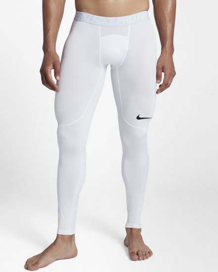 Nike Pro | White / Pure Platinum / Black - Click Image to Close