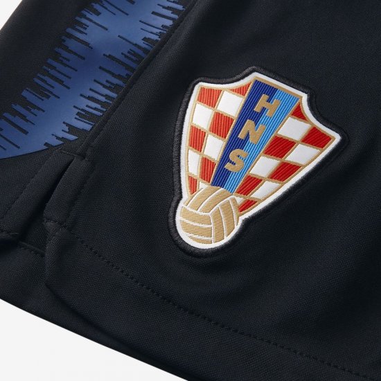 Croatia Dri-FIT Squad | Black / Gym Blue / Photo Blue - Click Image to Close