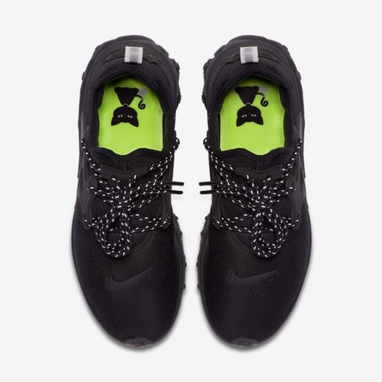 Nike React Presto | Black / Electric Green / White / Black - Click Image to Close