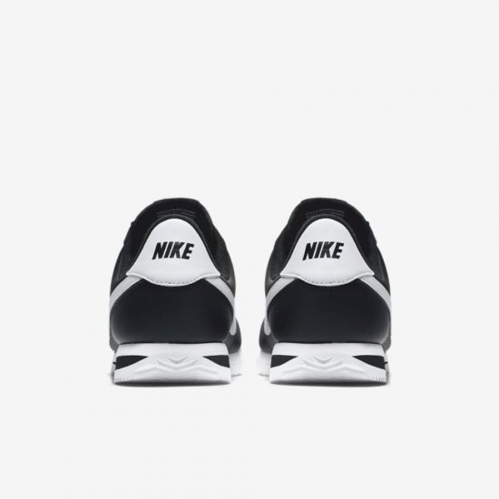 Nike Cortez Basic | Black / Metallic Silver / White - Click Image to Close