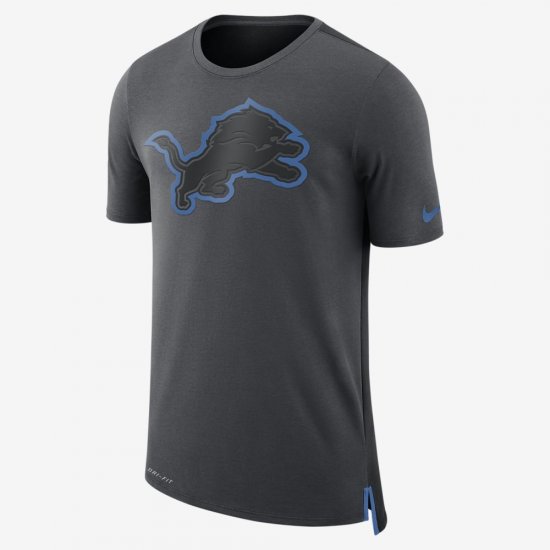 Nike Dry Travel (NFL Lions) | Anthracite / Black / White - Click Image to Close