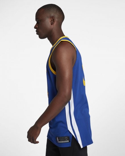 Stephen Curry Icon Edition Authentic (Golden State Warriors) | Rush Blue - Click Image to Close