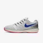 NikeCourt Air Zoom Prestige | Pure Platinum / Metallic Platinum / Pink Blast / Racer Blue