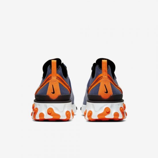 Nike React Element 55 SE | Midnight Navy / Total Orange / Summit White / Black - Click Image to Close