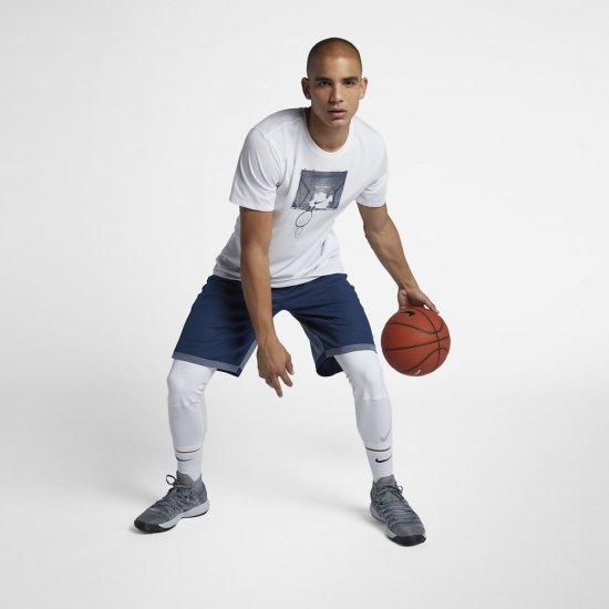 Nike Dri-FIT | White / Midnight Navy - Click Image to Close