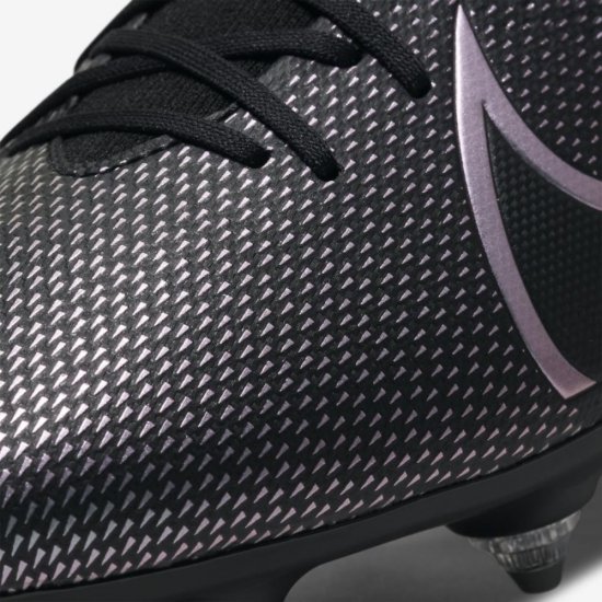 Nike Mercurial Superfly 7 Academy SG-PRO Anti-Clog Traction | Black / Black - Click Image to Close