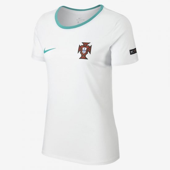Portugal Crest | White / Kinetic Green - Click Image to Close