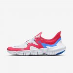 Nike Free RN 5.0 | Red Orbit / Football Grey / White / Blue Hero