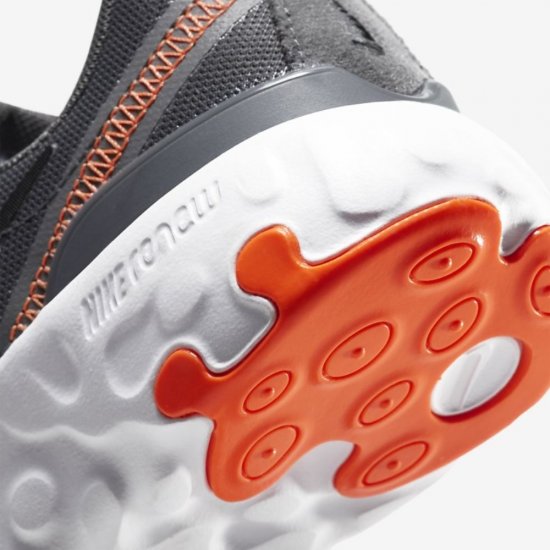 Nike Renew Element 55 | Iron Grey / Total Orange / White / Black - Click Image to Close