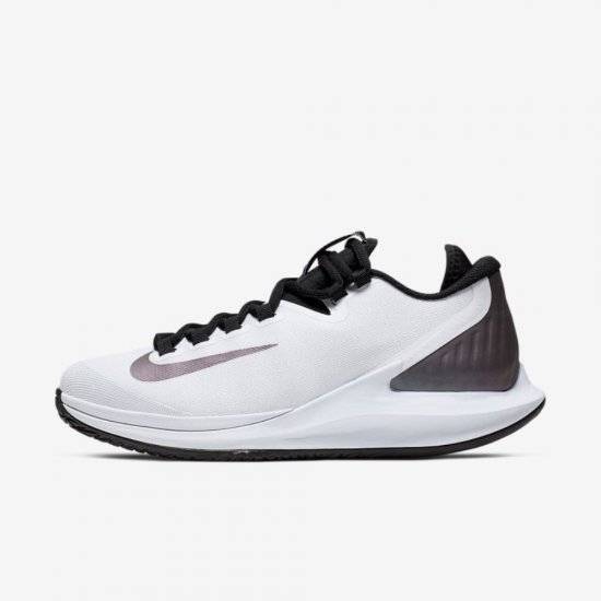 NikeCourt Air Zoom Zero | White / Black / Psychic Purple / Multi-Colour - Click Image to Close