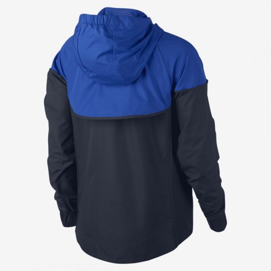 FFF Authentic Windrunner | Obsidian / Hyper Cobalt / White - Click Image to Close