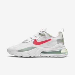 Nike Air Max 270 React | White / Pistachio Frost / Laser Crimson