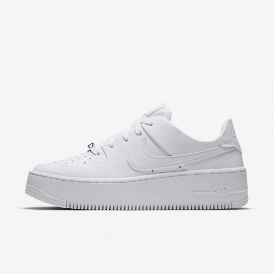 Nike Air Force 1 Sage Low | White / White / White - Click Image to Close