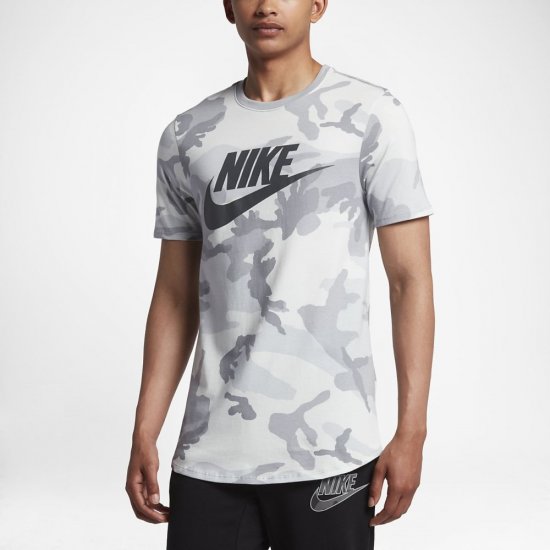 Nike Sportswear | White / Off-White / Dark Grey - Click Image to Close