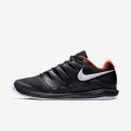 NikeCourt Air Zoom Vapor X | Black / Bright Crimson / White