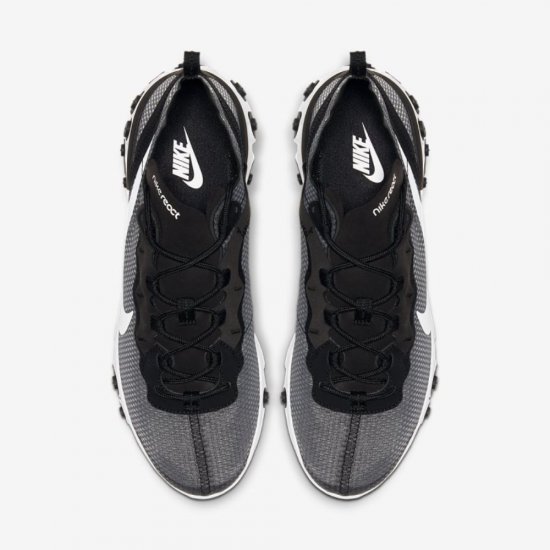 Nike React Element 55 SE | Black / White - Click Image to Close