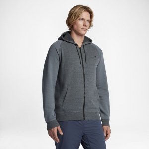 Hurley Bayside Zip | Cool Grey