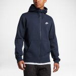 Nike Sportswear Full-Zip | Obsidian / Obsidian / White