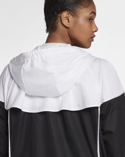 Nike Sportswear Windrunner | Black / White / Black - Click Image to Close