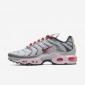 Nike Air Max Plus | Metallic Silver / Bright Crimson / Pink Foam / Black