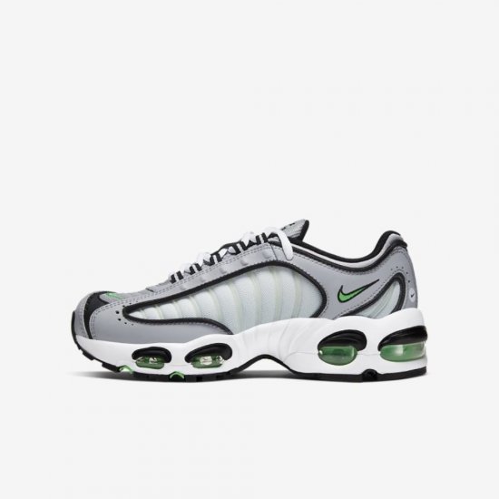 Nike Air Max Tailwind IV | Wolf Grey / White / Black / Green Spark - Click Image to Close