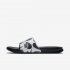 Nike Benassi JDI Floral | Black / White / Black