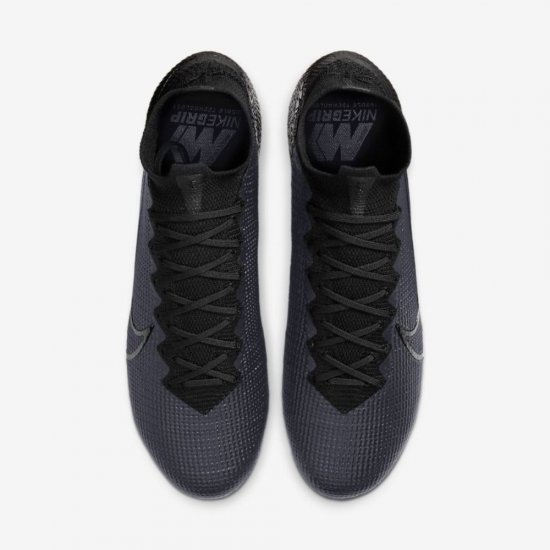 Nike Mercurial Superfly 7 Elite FG | Black / Black - Click Image to Close