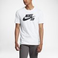 Nike SB Logo | White / White / Black