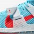 Nike Air Force Max II | Blue Fury / White / Bright Crimson