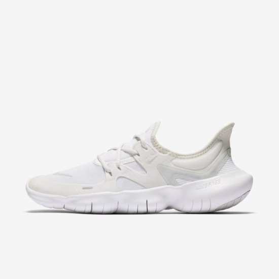 Nike Free RN 5.0 | Platinum Tint / White / Volt / Pure Platinum - Click Image to Close