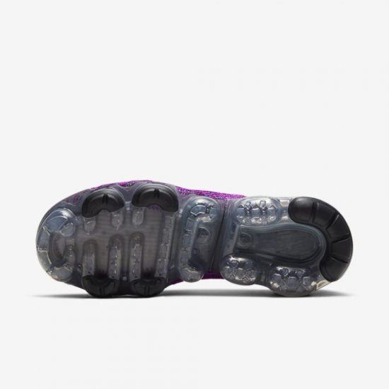 Nike Air VaporMax Flyknit 3 | Vivid Purple / Racer Blue / Black / White - Click Image to Close