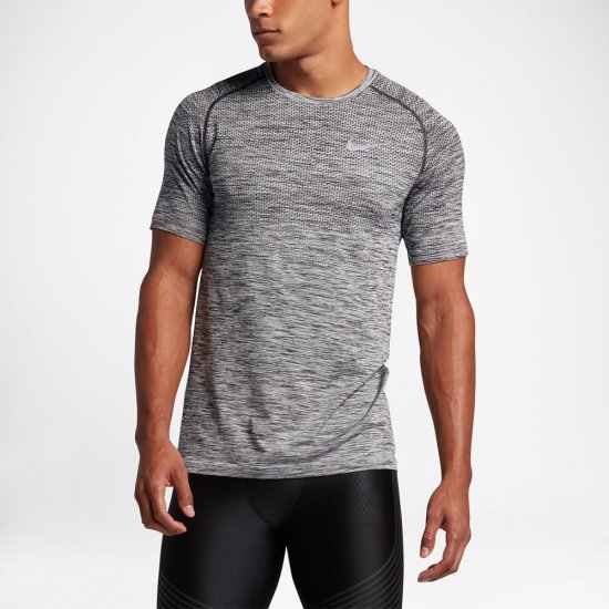 Nike Dri-FIT Knit | Heather / Black - Click Image to Close