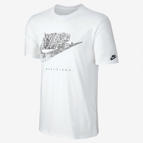 Nike Cityscape (Barcelona) | White - Click Image to Close