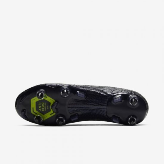 Nike Mercurial Vapor 13 Elite SG-PRO Anti-Clog Traction | Black / Black - Click Image to Close