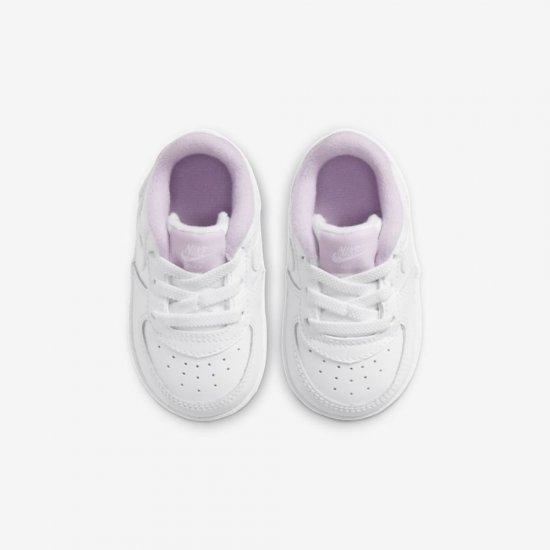 Nike Force 1 Cot | White / Iced Lilac / White - Click Image to Close