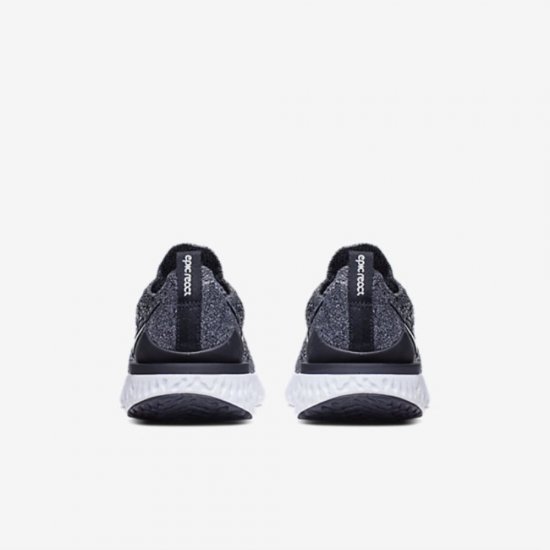 Nike Epic React Flyknit 2 | Black / White / White - Click Image to Close