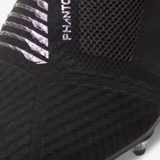 Nike PhantomVNM Academy SG-Pro Anti-Clog Traction | Black / Black - Click Image to Close