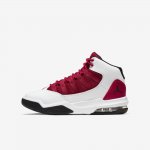 Jordan Max Aura | White / Gym Red / Black