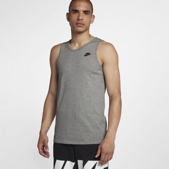 Nike Sportswear | Dark Grey Heather / Black - Click Image to Close