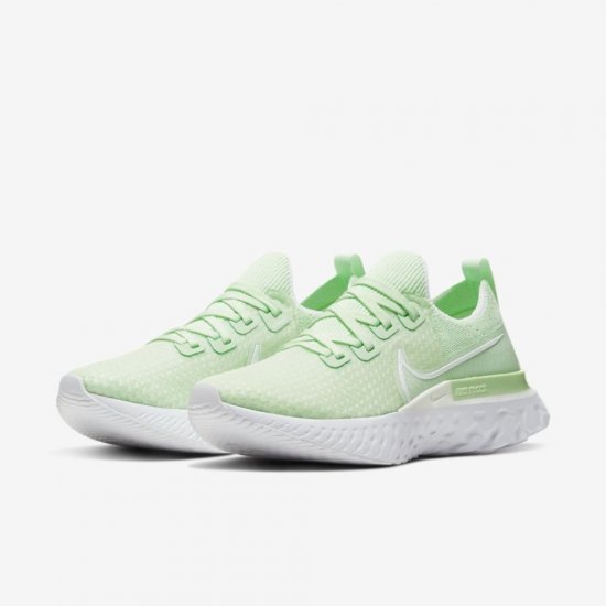 Nike React Infinity Run Flyknit | Vapour Green / Spruce Aura / White - Click Image to Close