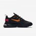 Nike Air Max 270 React | Black / University Red / Light Smoke Grey / Magma Orange