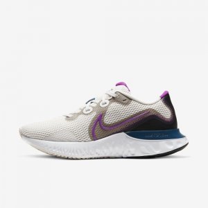 Nike Renew Run | Platinum Tint / White / Black / Vivid Purple