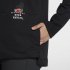 Hurley Split Zip Fleece | Black